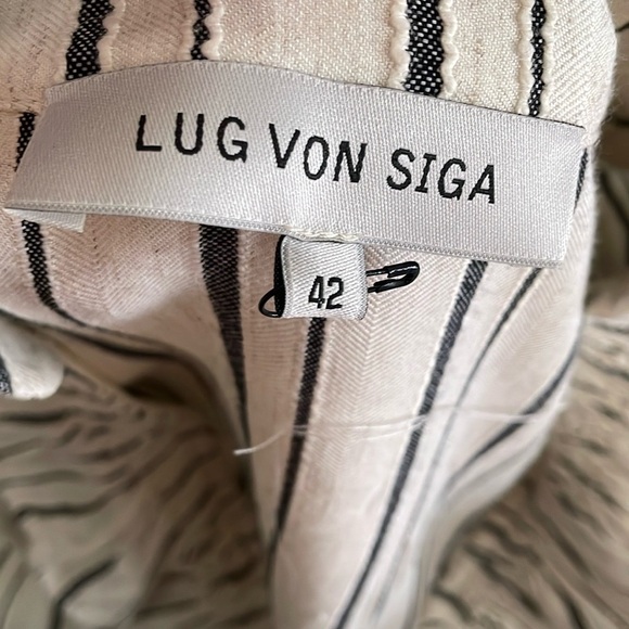 LUG Von Siga Striped V-Neck Maxi Dress - Picture 4 of 15